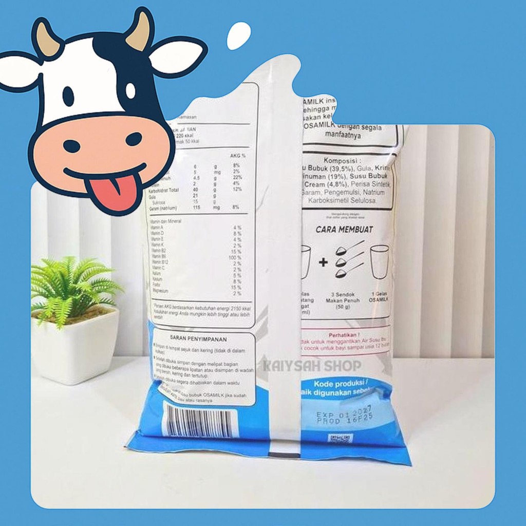

Osamilk Vanilla & Coklat: Susu Bubuk Penambah Nafsu Makan & Berat Badan Sehat Untuk Keluarga! - Sapi Bahan Dairy Etawa Gula Vanila Milk Penggemuk Kambing Coklat Coklat