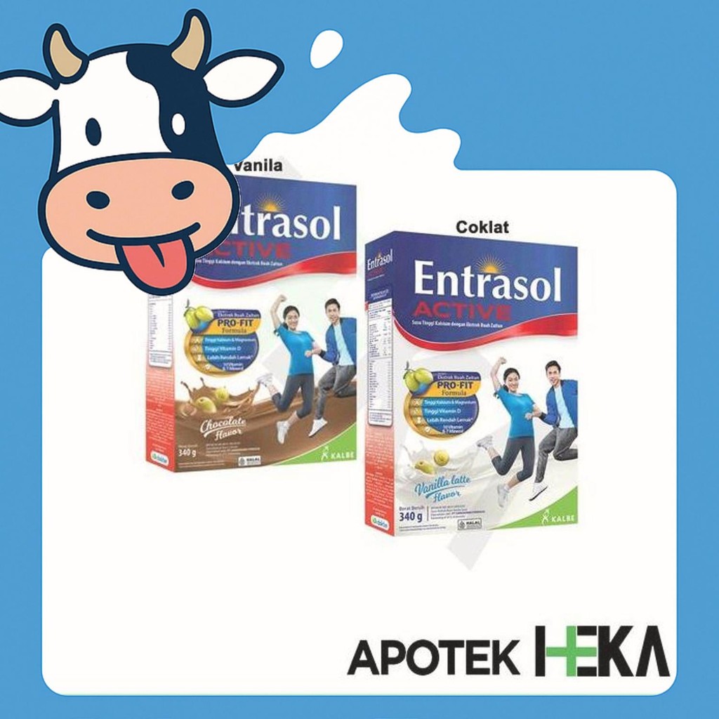

Kualitas Terbaik Entrasol Active 340 G - Susu Tinggi Kalsium