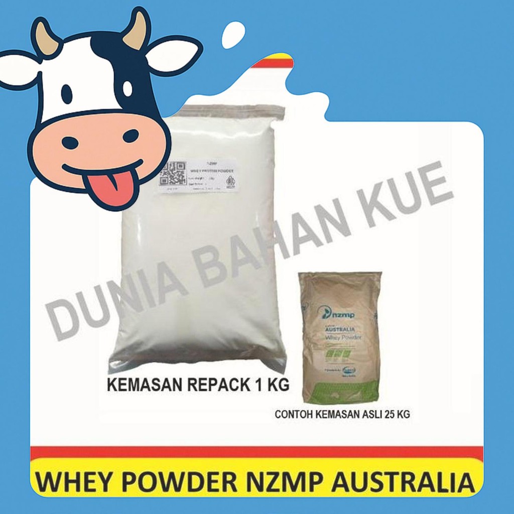 Free Ongkir Whey Powder Nzmp Australia Susu Bubuk Protein - 1 Kg