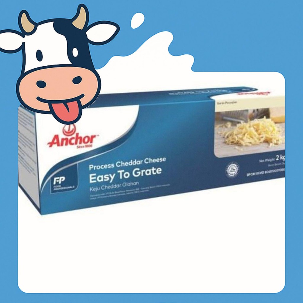 

Diskon Anchor Cheddar Cheese Kemasan Repack 500 Gr
