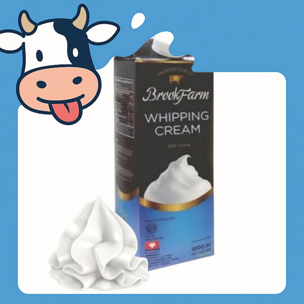 

Free Ongkir Whipping Cream Brookfarm Diamond 1 Liter