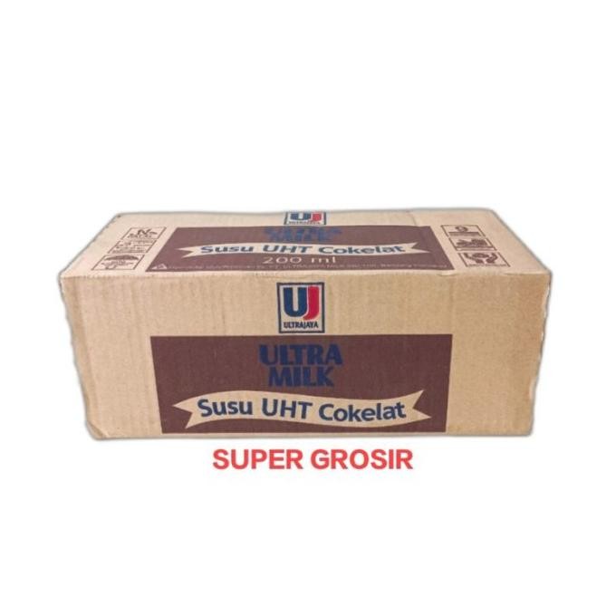 

(Expert) ULTRA MILK SUSU UHT COKLAT 200ML ISI 24PCS