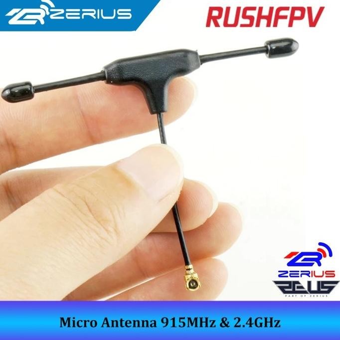 ready  RushFPV Micro Antenna 915MHz & 2.4GHz IPEX1 IPEX4 ELRS TBS Antenna