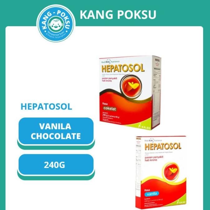

(Expert) HEPATOSOL Vanila Coklat 240 g - NUTRISI KESEHATAN HATI SUSU KESAHATAN MURAH