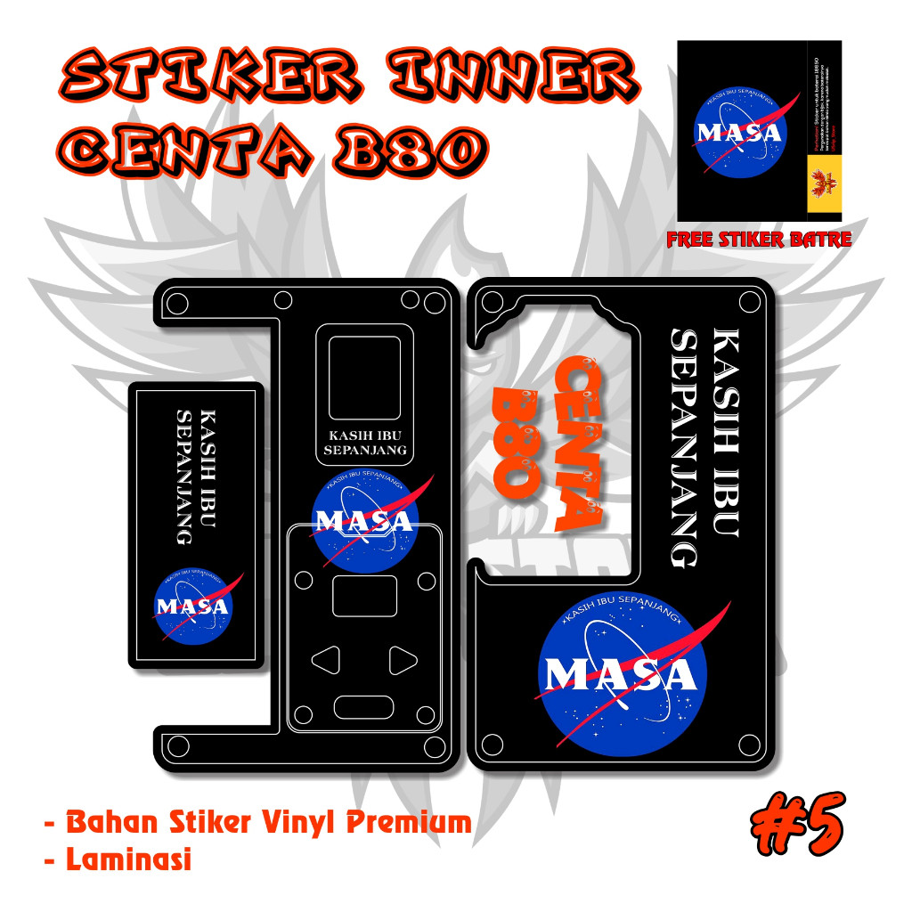 

Stiker Centa B80 Luc 05 Garskin Stiker Custom Fullbody Bisa COD