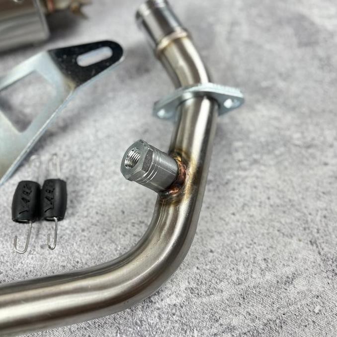 Sale Knalpot Shijiro M3 Long Inlet 38Mm Vespa Sprint Prima S125 Lx 3V Iget