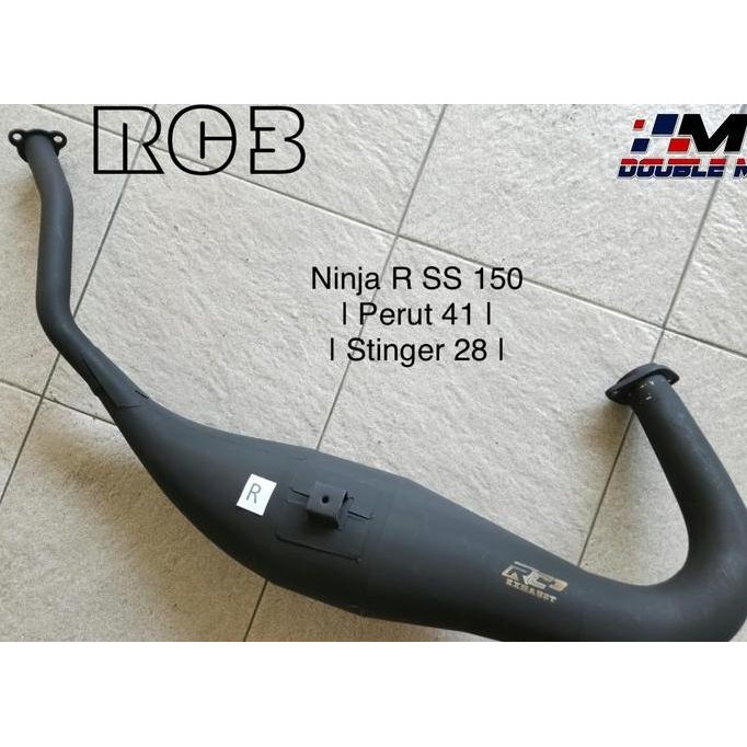 Murah Knalpot Rc3 Big Vol Big Volume Galvanis Cobra Kawasaki Ninja R Rr Ss