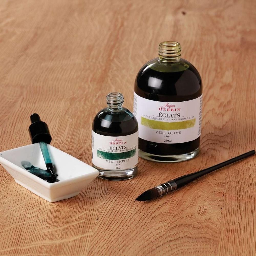 

Drawing Tinta Cat Air Kaligrafi Herbin Eclats Watercolor Ink 50 ml 1/2 Terlaris