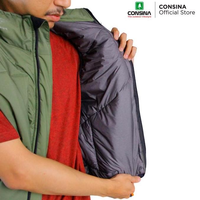 Grosir Consina Topical Vest Rompi Outdoor Hiking Travelling Parasut Casual Pria Motor