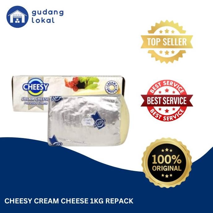 

(Expert) Cheesy Cream Cheese 1Kg - Krim Keju Cheese Keju