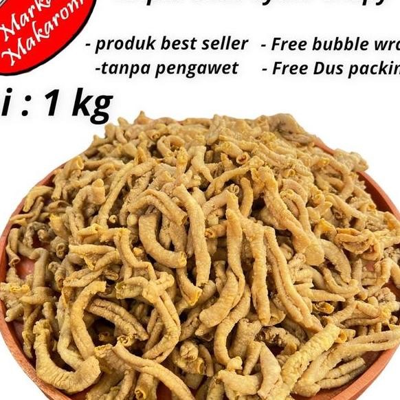

Kripik Usus Ayam Crispy 1Kg Food Snas Keripik Cemilan Sna