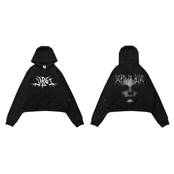 Murah Vibes | Heize Crop Hoodie Oversize Unfinished | Hoodie