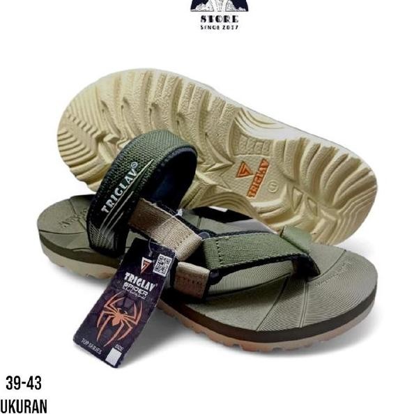 Sandal Gunung Trlav Pria Sendal Jepit Jempol Karet Outdoor