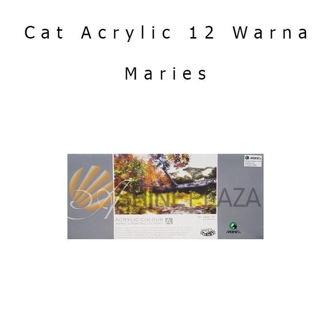 

Cat Acrylic Maries 12 Warna - Cat Akrilik Set Maries Terlaris