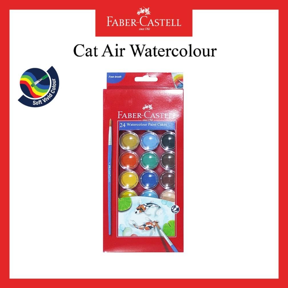 

Faber Castell Watercolour Paint Cake 24 Warna Terlaris