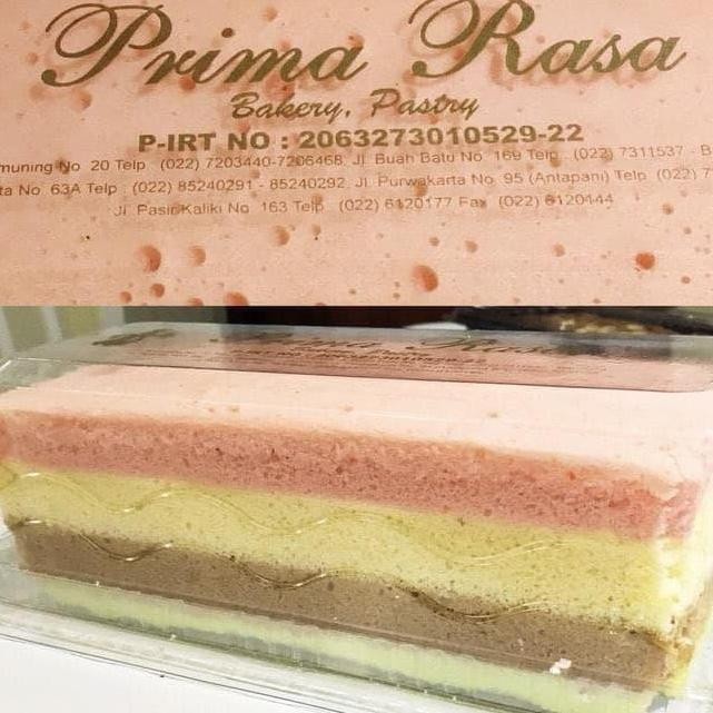Termurah Bolu Pelangi Primarasa Bandung Prima Rasa bolen baso aci ori SHA