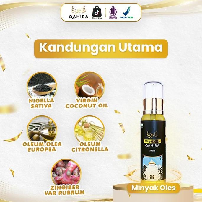 Qahira-Minyak Oles Qahira Bajakah Premium-Minyak Oles Multimanfaat-Bantu Kempeskan Benjolan Lipoma, 