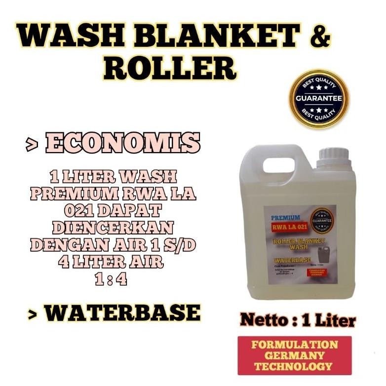 

Wash Blanket Roller RWA LA021 waterbase/pembersih blanket dan rol mesin cetak offset Terlaris