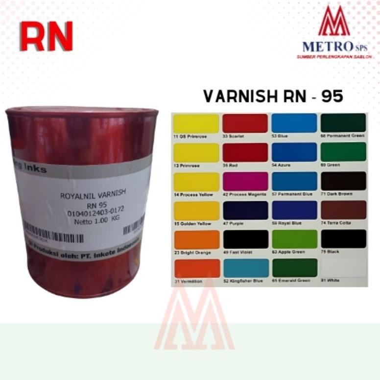 

RN Royalnil Varnish 95 Cat Parasit 1 KG Terlaris