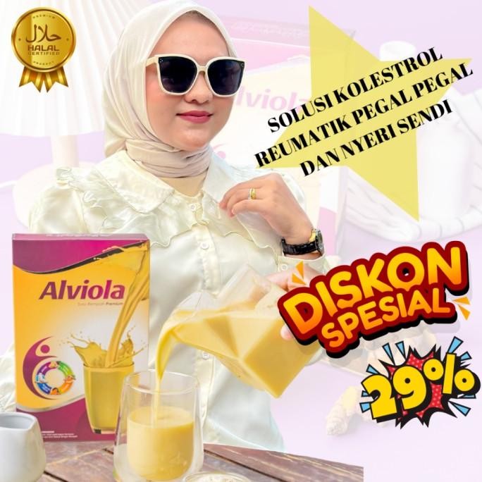 

(Expert) ALVIOLA SUSU REMPAH PREMIUM SOLUSI PEGAL PEGAL REUMATIK NYERI SENDI DAN TULANG KROPOS