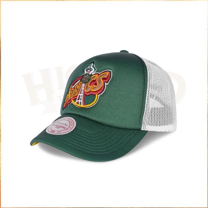 Grosir Topi Mitchell And Ness Nba Seattle Supersonics Retro Hwc Fit Trucker