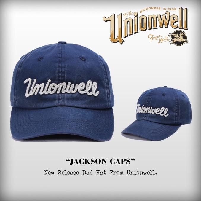 Grosir Unionwell Caps Jackson Navy