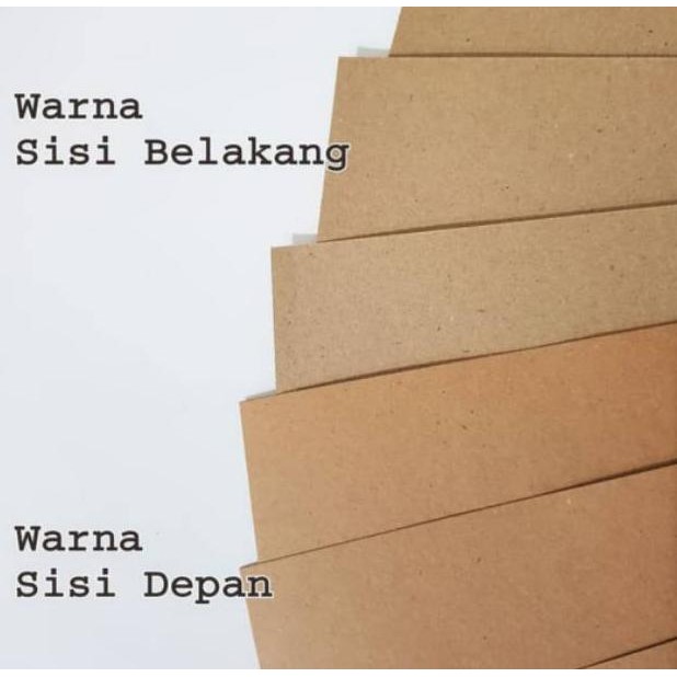 

( 100 Lembar ) Kertas Samson Kraft 150gr A4 Brown Paper RB07