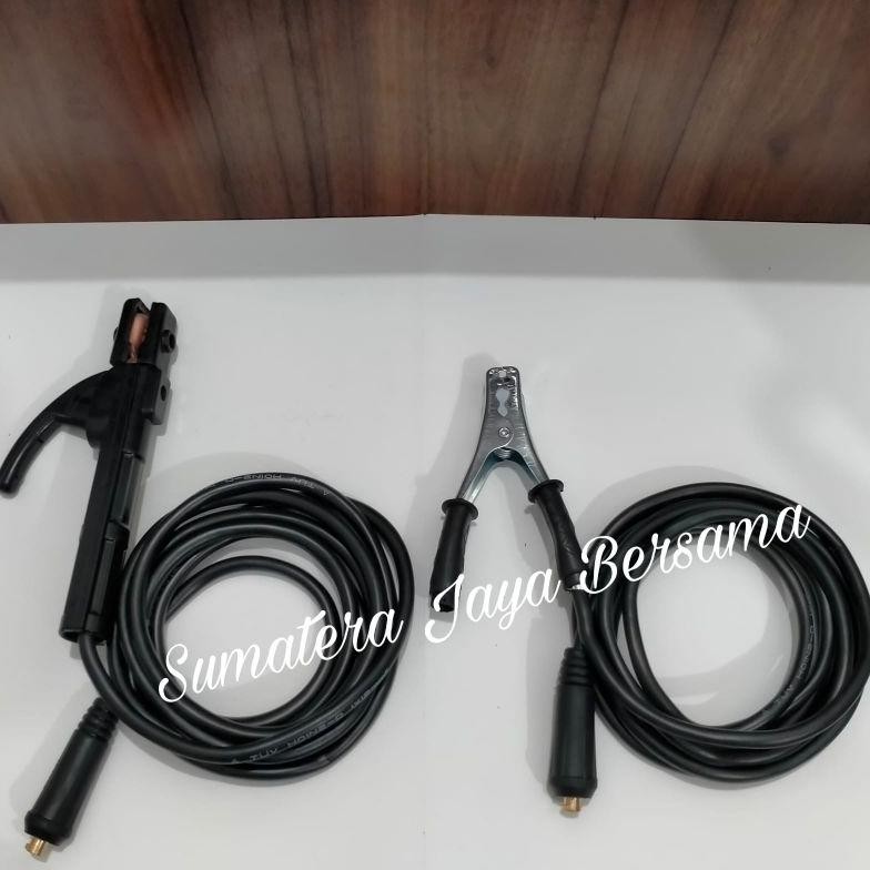 termurah paket tang las & tang massa kabel 3m & 1.5m - set tang las listrik lengkap