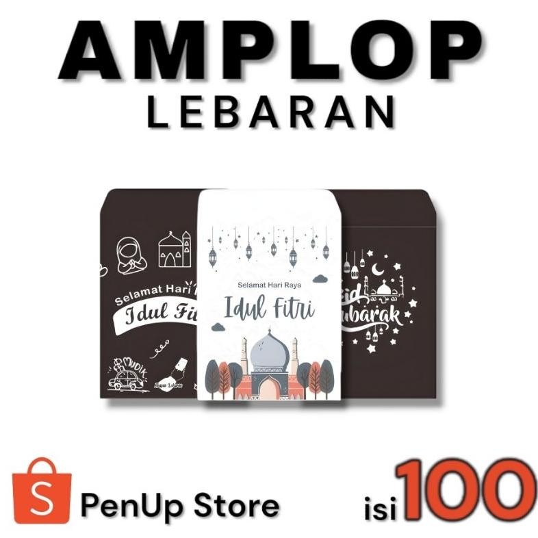 

Baru Amplop Lebaran Lucu Isi 100pcs Ukuran Kecil Angpau THR Terbaru 2025