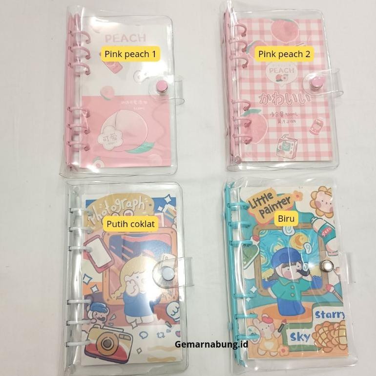 

Paket Binder keuangan nabung A6 super cute isi 100 lembar RB07