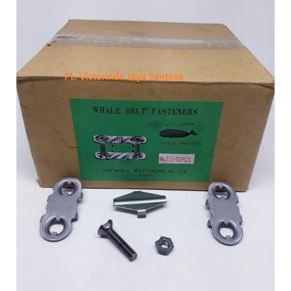 

Fastener Conveyor Whale Japan No 1.5 Atau Ukuran 1.5 Inch Official