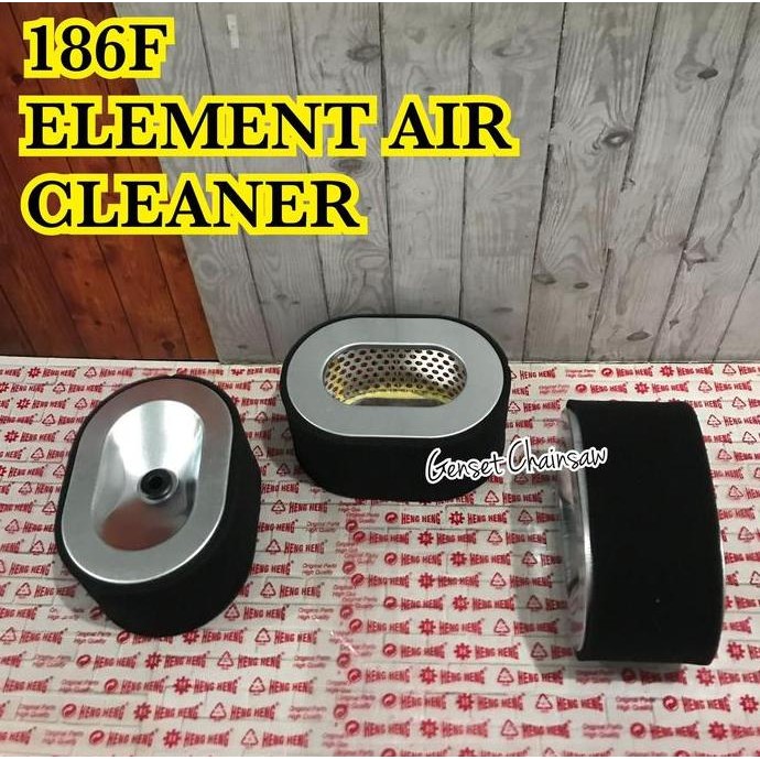 

Terlaris Kama 186F 186 Element Filter Air Cleaner Udara Saringan Genset Silent