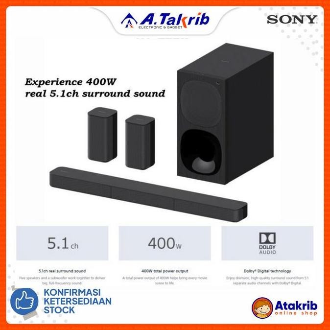 SONY HOME THEATER HT-S20R SOUNDBAR 5.1CH ORIGINAL DAN TERPERCAYA