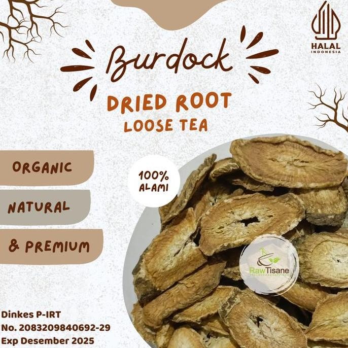 

SALE!!! Burdock Root Tea / Teh Akar Burdock Isi 100 Gram