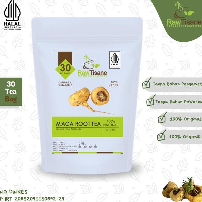 

SALE!!! Maca Root Tea : Teh Akar Maca Isi 30 Tea Bag