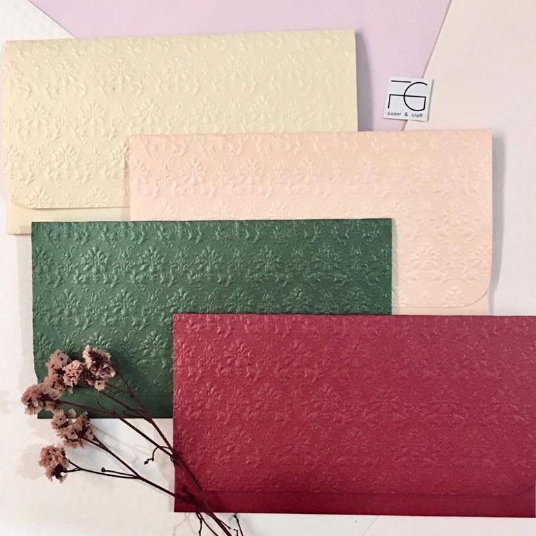 

Amplop Angpau 5pcs Lovely Damask Kertas Premium RB07