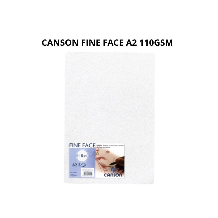 

CANSON FINE FACE A2 110 GSM / CANSON FINE FACE 110 GSM A2 / KERTAS GAMBAR CANSON / CANSON FINE FACE PAPER A2 RB07