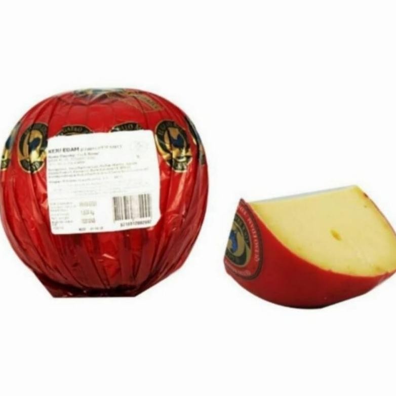 

Baru Keju Bola Edam Ayam Emas Keju Edam 500Gr | Keju Edam Bola Premium Parut