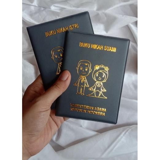 

Cover buku nikah/ sampul buku nikah bergambar RB07