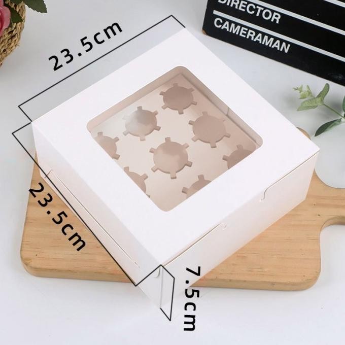 (Expert) isi 10-Dus cupcake isi 9, box cupcake isi 9, dus muffin, box muffin