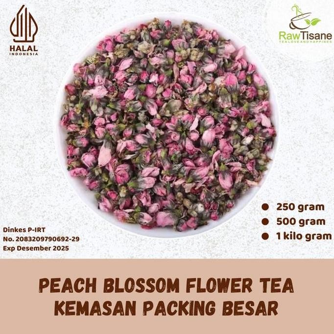 

SALE!!! Peach Blossom Tea / Peach Flower Tea / Teh Bunga Persik - 500 Gram