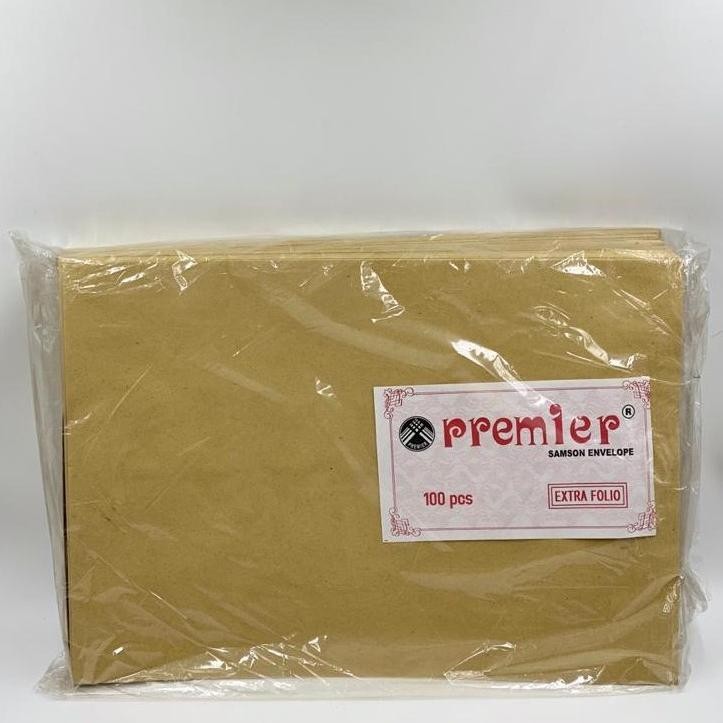 

Baru Amplop Jumbo Coklat Extra Folio Samson E 28x40cm Tebal dan Premium