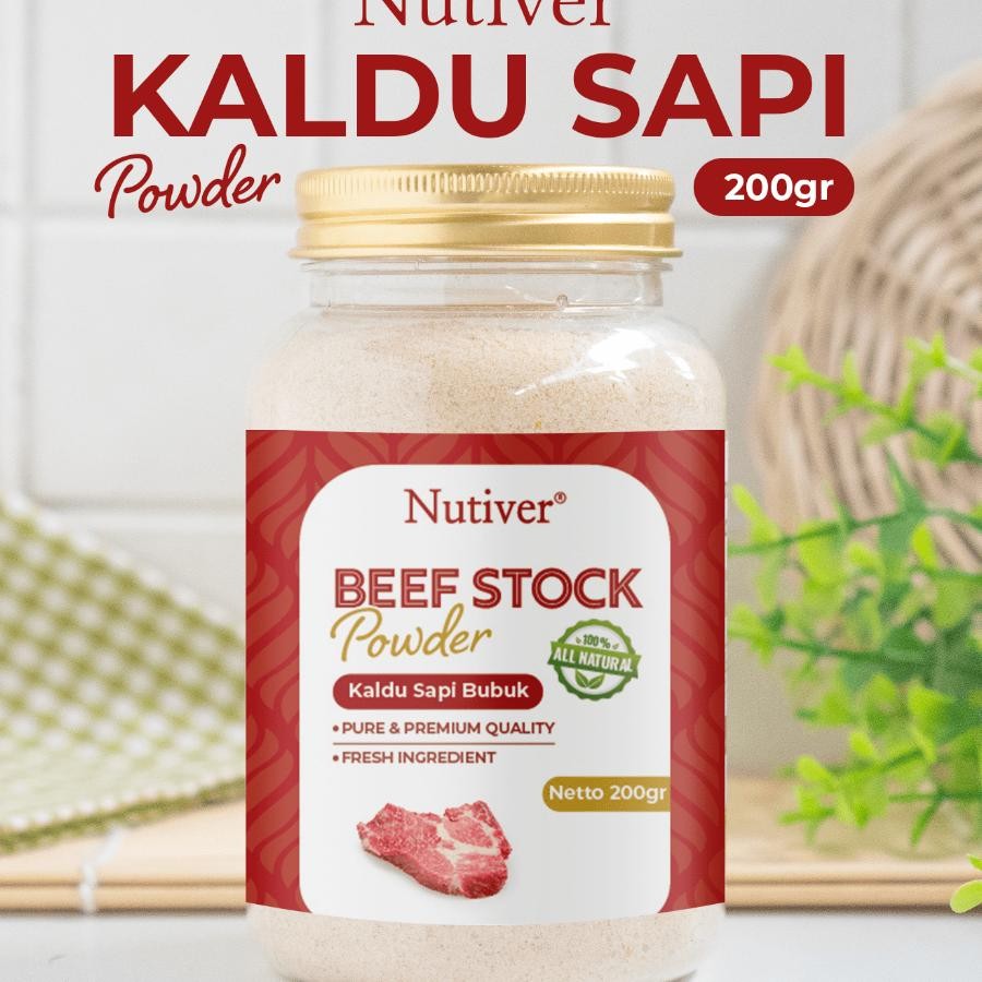 

Nutiver Kaldu Sapi Bubuk Non Msg Bumbu Dapur Powdered Beef Sto Nonmsg