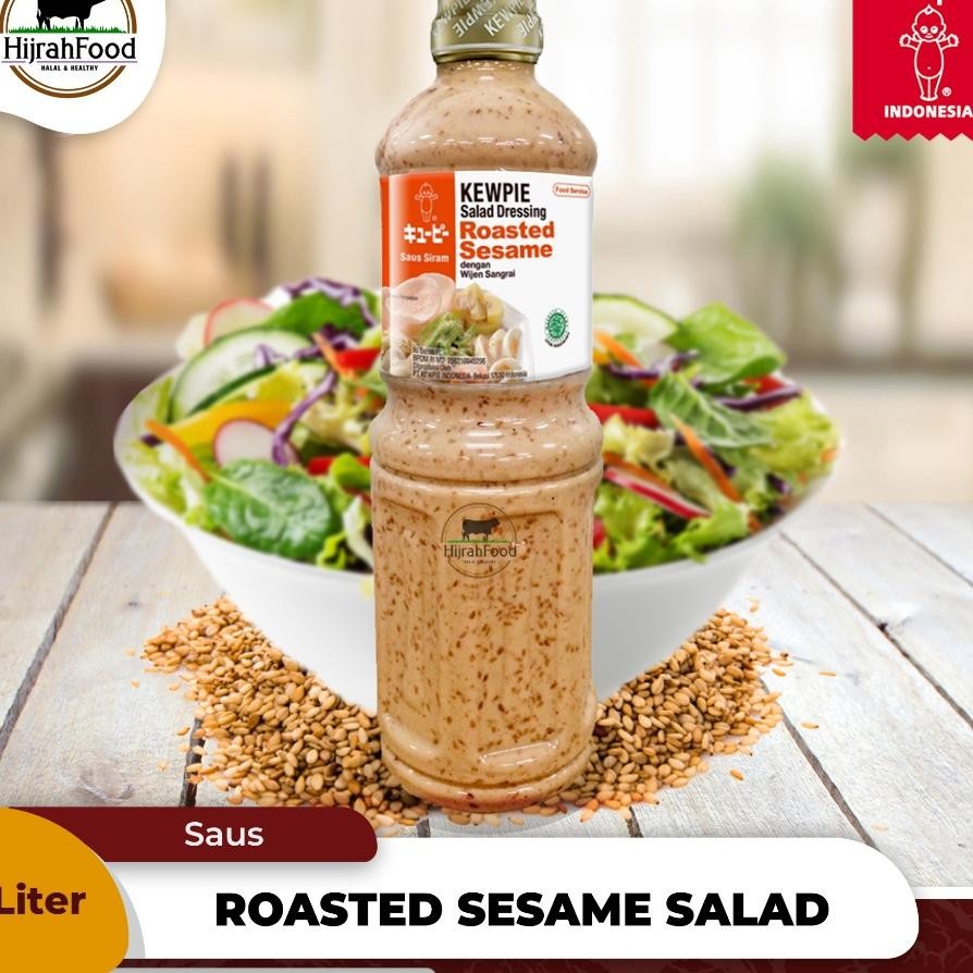 

Kewpie Wijen Sangrai Salad Dressing Roasted Sesame 1 Liter