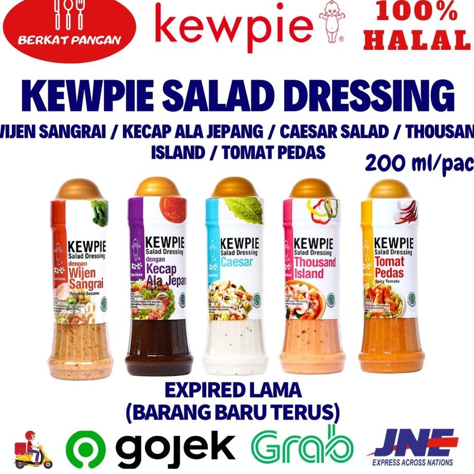 

Kewpie Salad Dressing Wijen Sangrai Thousand Island Caesar Tomat Pedas All Variant