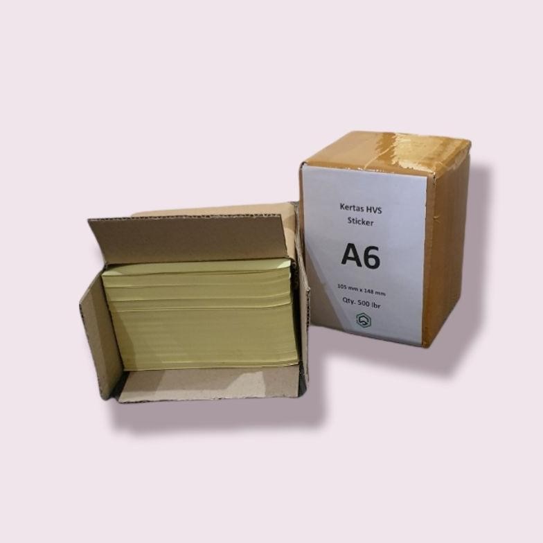 

Sale! Kertas Sticker Hvs A6 Doff Label Pengiriman | 500 Lembar | Kertas Label Matte