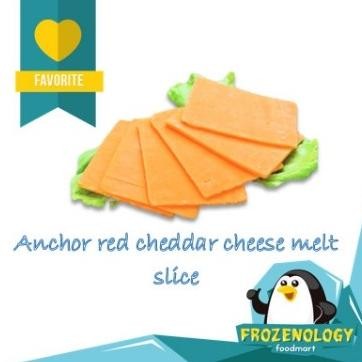 

(Expert) Anchor Keju Cheddar Slice Red Cheese Slices Lembar Quick Melt Varian