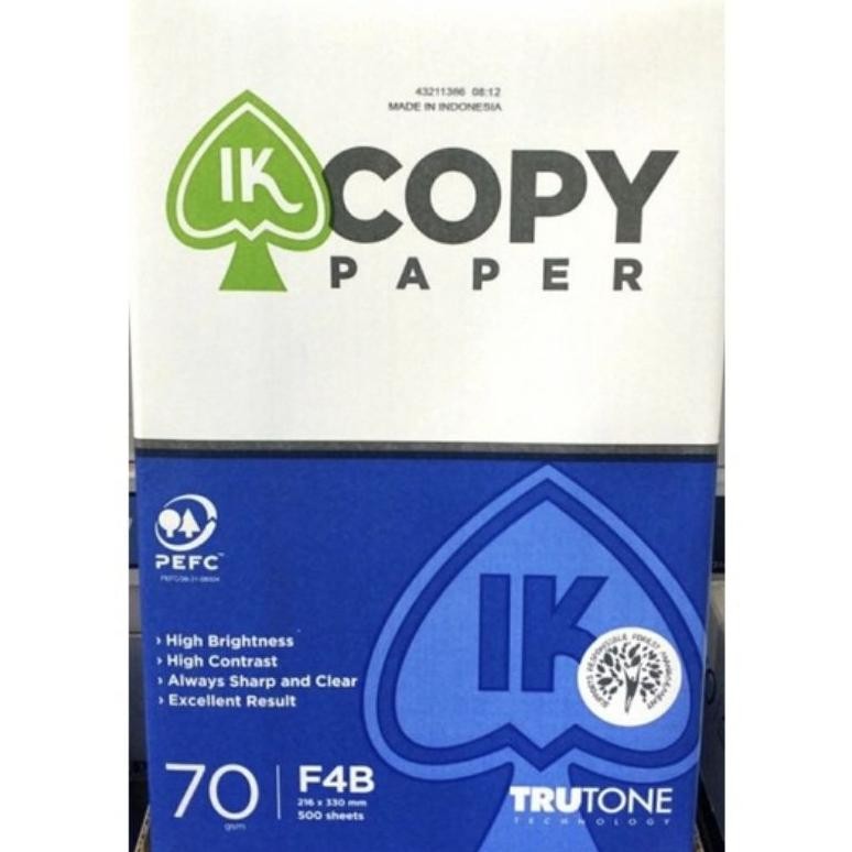 

Sale! Kertas Fotocopy Paper One 80Gsm A4 F4 Quarto | Khusus Gosend/Grab Instan
