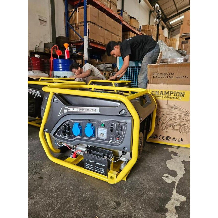 

Terlaris Genset 3000 Watt Champion Usa Power Generator Cem5500