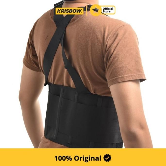 

Terlaris Krisbow Back Support Sabuk Pengaman Punggung Ukuran L